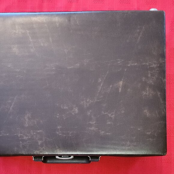 BMI BEAUX MERZON INC CASSETTE TAPE CARRYING/STORAGE CASE FAUX LEATHER HOLDS 30 - Picture 5 of 16